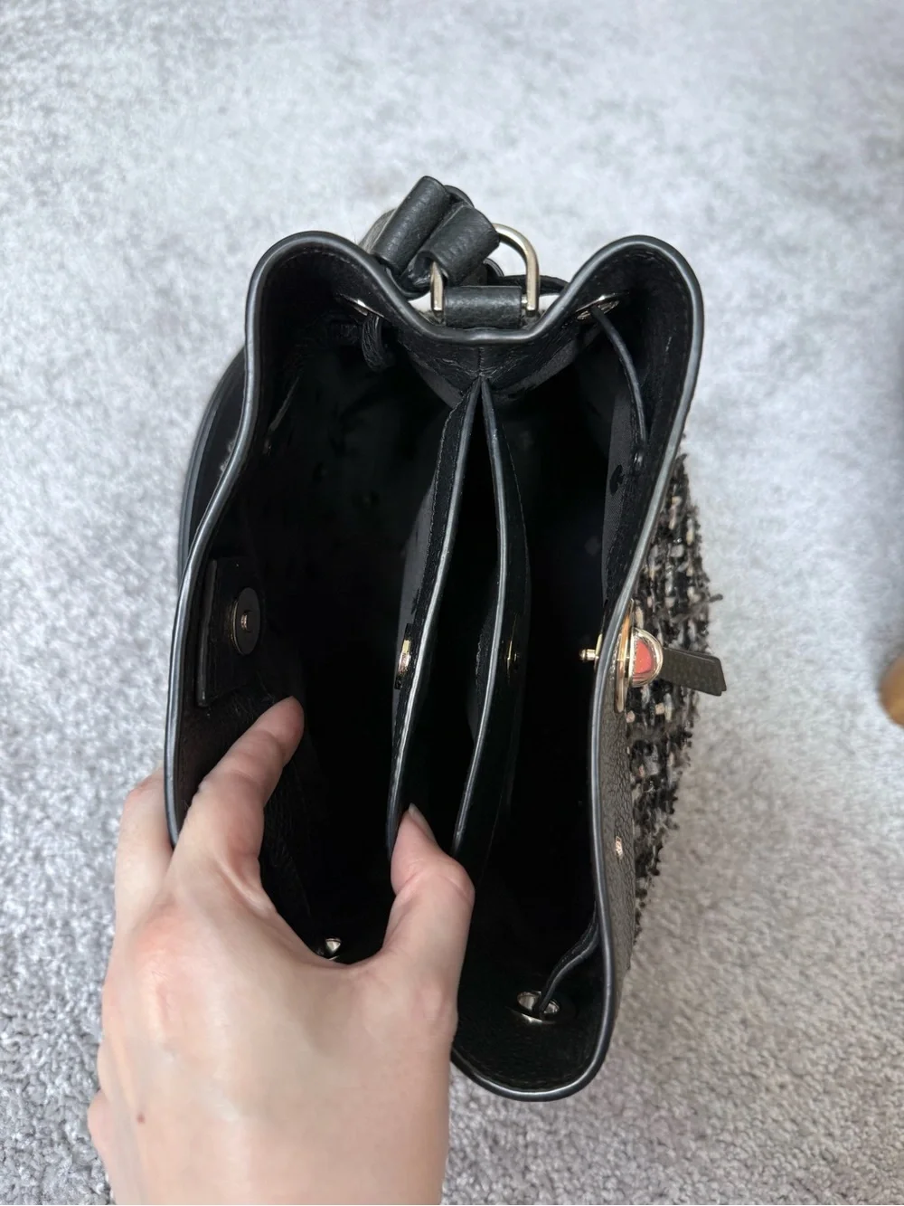 kate spade black multi